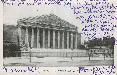 Paris palais bourbon pub - palais,