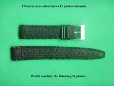 18 MM BRACELET STRAP NOIR TROPICAL IDÉAL COMPRESSOR PLONGÉE DIVER