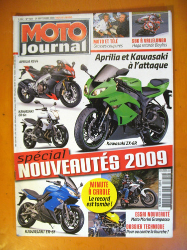 Moto journal 1825 du - journal, n°