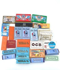 lot de 31 carnet de papier à cigarette à rouler, rolling paper cigarettes,
