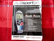 SPORT ELEC - Notice Manuel  / Mode d'Emploi - multi langues - 135 pages