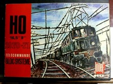 CATALOGUE JOUEF HO 16,5Mm/m + 9m/m : 1970/71 TELECOMMANDE BLOC SYSTEME