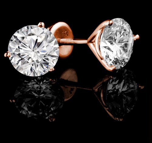 Boucles oreilles rondes - rondes, en