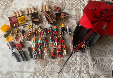 Playmobil  bateau pirates accessoires lot vrac 1kg500