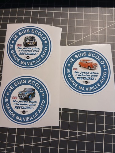 Autocollant mini suis - mini,
