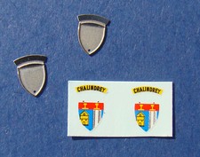 Jeu de 2 BLASONS au choix pour