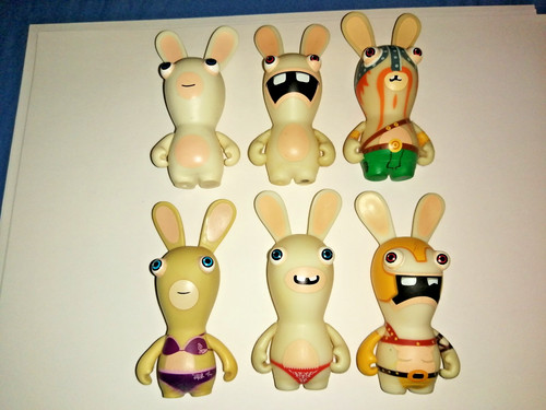 Figurine lapin crétin - figurine,