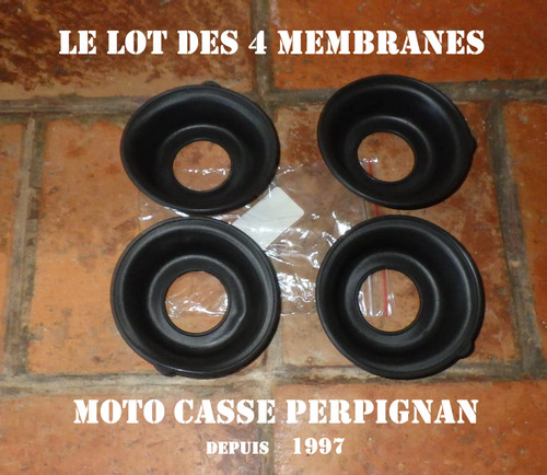 Membrane carburateur - carburateur, (x4)