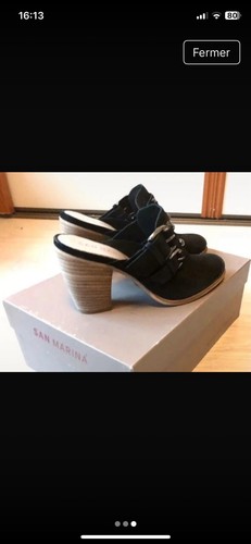 Mules san marina - cuir, 36