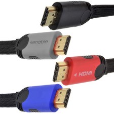Câble HDMI Plat Bas Profil 2M