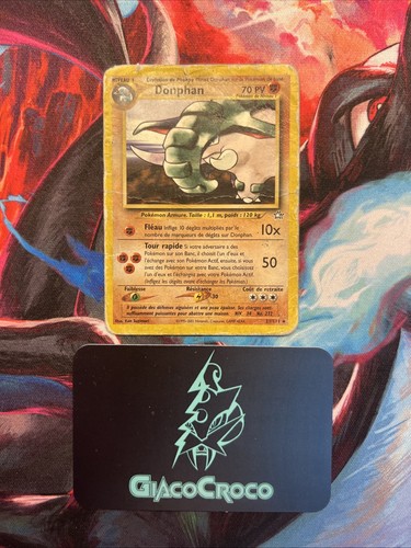 Carte pokemon donphan - carte, rare