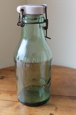 ancien bocal L'IDEALE - verre