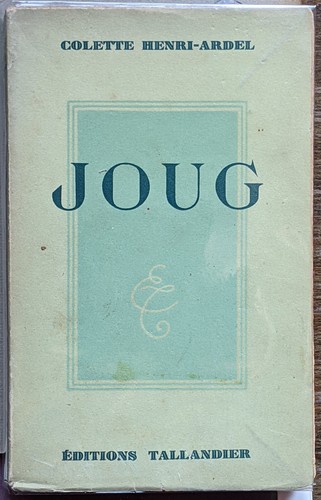 Joug colette - joug  , de  