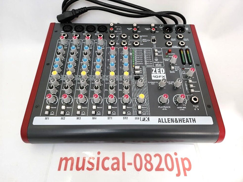 Allen heath zed 10fx - &, zed-10fx
