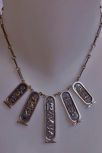 Ancien collier argent - ancien, massif