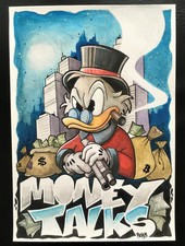 Peinture signée - Picsou