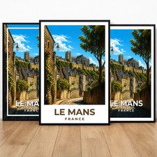 Affiche voyage mans - voyage,