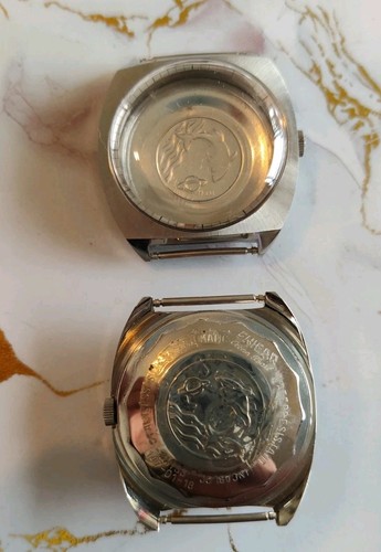 Lot boîtiers montre enicar - 2,