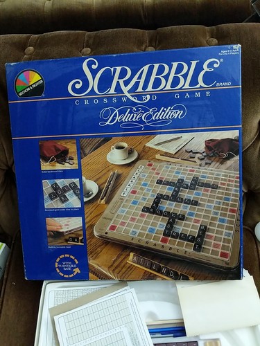 Vtge 1987 scrabble deluxe - vtge,