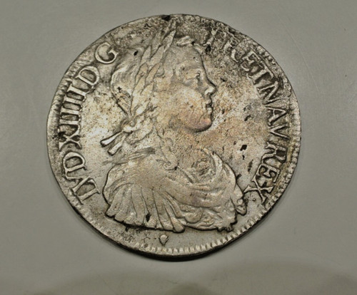 Louis xiv ecu la mèche - louis,