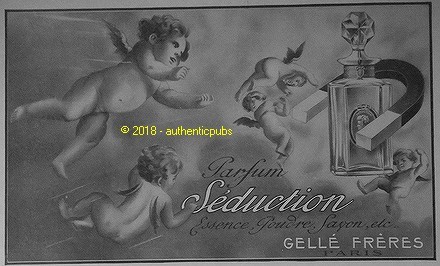 Publicite gelle freres parfum - publicite,