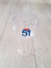 collector verre piscine PASTIS 51 en plastique avec traits doses ULTRA RARE