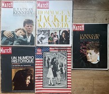 Lot 5 Magazines Paris Match