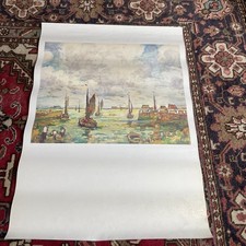 Port Normandie Affiche Litho