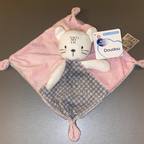 Doudou plat chat lapin - doudou,