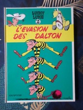 BD Lucky Luke, T.15 L'évasion des Dalton, de Morris, éds Dupuis rééd. 1988