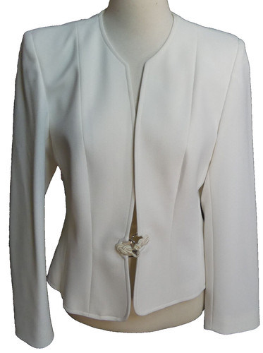 Veste blanche passementerie