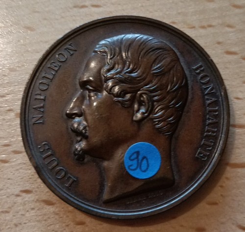 Medaille cuivre louis - medaille,