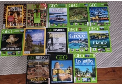 Lot magazines geo - 13,
