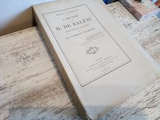 Barrière Marcel‎ ‎L'Oeuvre de H. de Balzac. EO 1890. RARISSIME. 1/40.