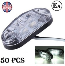Blanc 12v 2 LED Côté