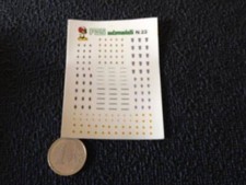 F.D.S. Automodelli N°22 Décalcomanie Decal  1/43  Logos Ferrari Pininfarina