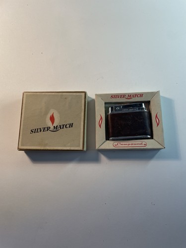 Ancien briquet silver match - ancien, À