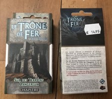 NEUF CARTES LE TRONE DE FER JCE @ SUR DES TERRAINS DANGEREUX @ EXTENSION