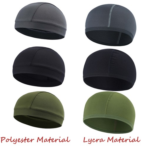 Polyester biker skull cap - polyester,