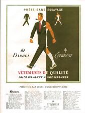 Publicité ancienne vêtement