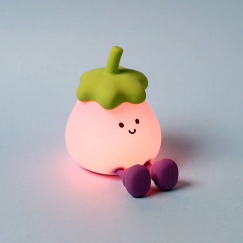 Kawaii aubergine lampe - kawaii,