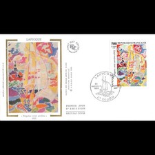 FDC soie - Tableau Charles