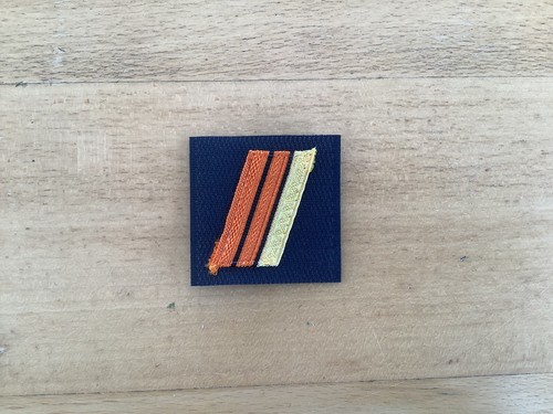Insigne grade tissu armee l - tissu,