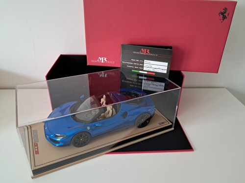 Ferrari 296 gts blu - 296,