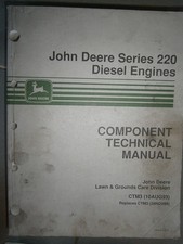 John Deere 220 séries diesel engines (855 955 ...) : component technical manual