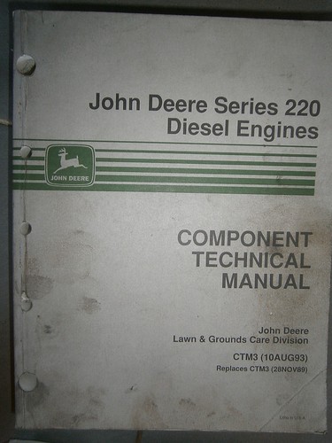 John deere 220 séries - john, diesel