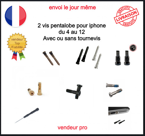 Vis pentalobe torx - 4, 5