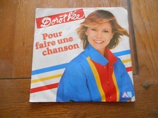 vintage disque vinyle 45T  DOROTHEE an 1983