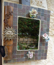 J.THEIL miroir céramique