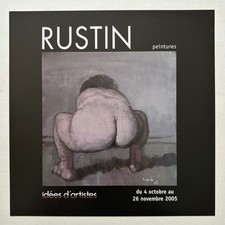 JEAN RUSTIN  - Carton d